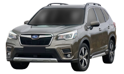 2D коврики EVA в салон и багажник на Subaru Forester V SK (2018-2024)