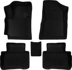 3D коврики EVA с бортами в салон на Changan CS55PLUS (2021-н.в.)